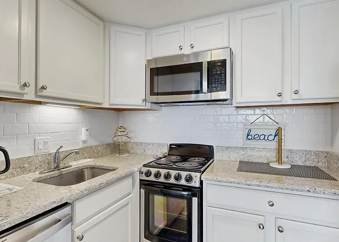 Beachfront With Balcony Washer & Dryer Pools & Gym Appartement Ocean City